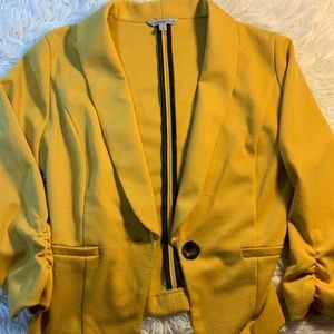 Mustard Blazer